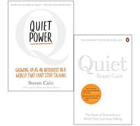 Quiet Power & Quiet The Power of Introverts in a World That Can't Stop Talking By Susan Cain 2 Books Collection Set