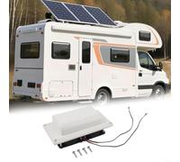 Quiet RV Roof Exhaust Fan 12V 6W Low Noise(White)