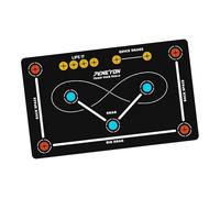 Quiet Stickhandling Pad, Non-Slip Agility Footwork Mat, For Indoor Outdoor All Ages Professionals Enthusiasts Beginners Athletes