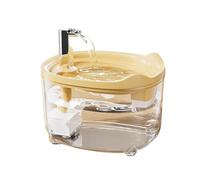 Quiet Stream Puss Water Spring avec structure de tamisage triple pli 1,4 l Réservoir amovible Divisions amovibles Mise hors tension Automatique Lampe de lit Distributeur d'eau automatique