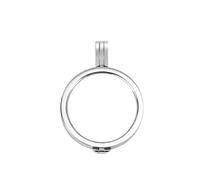 Quiges Acier Inoxydable Interchangeable Coin Medaillon Pendentif 33mm différentes couleurs