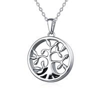 Quiges Pendentif urne funéraire Memorial Cremation en acier inoxydable avec collier réglable 46-52 cm
