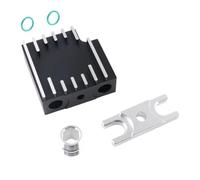 QUIGHZX Refroidisseur de transmission thermique et coupleur 3100052464 for modèles 2500/3500 2007.5-2023 6.7L 68RFE 69ASRC