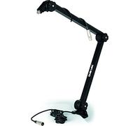Quik Lok Pied de table pour micro A/26 BK – Broadcast, finition noire satinée
