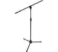 Quik Lok – Pied de micro à perche A/302 BK Série 300 – Structure acier, articulation ABS – Noir