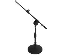 Quik Lok Pied de micro A495BK court perchette télescopique Noir
