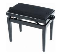QUIK-LOK Banc De Musicien Noir Siège Rembourré Tabouret En Bois