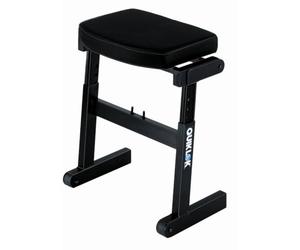 QUIK LOK - BZ/7 Tabouret à montage rapide, Tabouret professionnel, Ouverture en 10 secondes, Assise épaisse, Structure en acier, Couleur noire