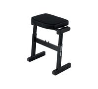 Quik Lok Tabouret professionnel BZ/7 – Montage rapide, ouverture en 10 s, assise épaisse, acier, noir