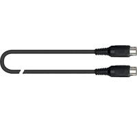 QUIK LOK - Câble MIDI SX/164-1,5 DIN 5 broches mâle, 1,5 m, pour clavier, synthétiseur, contrôleur MIDI