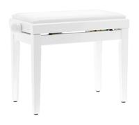 Quik Lok PB100WHL Banquette piano White Similicuir Banquette complète