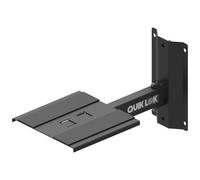 Quik Lok Support mural enceintes QL/958 orientable horizontalement, plateau antidérapant 25 kg noir