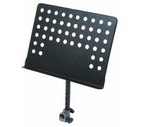 QUIK LOK - QLX/5 Pupitre additionnel réglable, Pupitre pratique et réglable, Additionnel pour tous les supports de clavier en X, Couleur noire