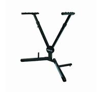 QUIK LOK - QLY/40 Support clavier en "Y" avec sac, support unique QLY/40, réglable en hauteur, couleur noire