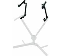 QUIK LOK - QLY/42 PAIRE DE BRAS ADDITIONNELS POUR QLY/40, Réglables en Hauteur, Angle et Inclinaison, Charge Maximale 33,8 kg, Couleur Noir