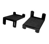 Quik Lok Supports d'enceinte de monitoring MST002 – Acier 3 mm Noir – Paire