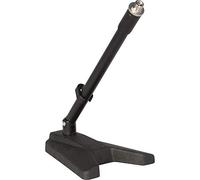 Quik-Lok A/114 BK EU UE Pied de table pour microphone avec base filetée en fonte Noir