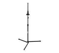QUIK LOK - WI/993 SUPPORT POUR TROMBONE, support compact pour trombone avec cloche amortie par ressort, réglable en hauteur de 70 à 106 cm, large base trépied, couleur noire