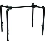 Quik Lok - Support WS/650 réglable en hauteur et en longueur, pieds caoutchouc, kit transport, noir
