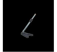 Quiklok A114CH - Pied de micro de table embase triangle - Chrome