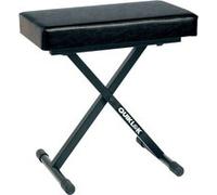 Quik Lok - Banc clavier BX-718 - Coussin rembourré, acier 2 pattes, noir, charge 135 kg