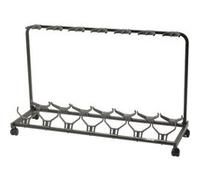 Quiklok GS/471 Stand pour 7 Guitares avec Roulettes Stands et repose-pied