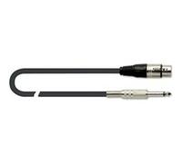 Quiklok MX777-5 - Câble microphone Strix XLR femelle - jack mono 5 m G
