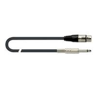 Quiklok MX777-9 Cable XLR Femelle - Jack Mono 9 M Câbles pour Microphones