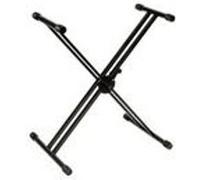 Quiklok ql646 - stand clavier x double - noir "enceinte