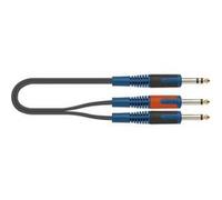RKSA100-5 - Câble audio RokSolid jack stéréo - 2 x jack mono 5 m