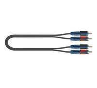Quiklok RKSA110-2 - Câble audio RokSolid 2 x RCA 2 m