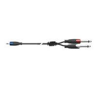 SX303K Cable Strix Minijack Stereo 2 X Jack Mono 3 M Câbles adaptateur