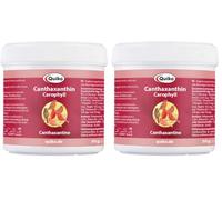 Quiko Canthaxantin/Carophyll 50g - Complément Alimentaire pour Oiseaux avec Facteur Rouge - pour Une Coloration Rouge concentrée - pour Les canaris, Les stellaires, Les Oiseaux des Bois, etc.