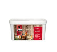 Quiko Hobby Farming Nourriture à Base d'oeufs 2kg - Aliment énergétique & Riche en protéines pour Poules, cailles & volailles comme Les Poules pondeuses - avec vitamines & Miel