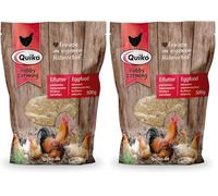 Quiko Hobby Farming Nourriture à Base d'oeufs 500g - Aliment énergétique & Riche en protéines pour Poules, cailles & volailles comme Les Poules pondeuses - avec vitamines & Miel