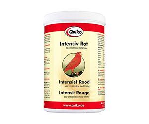 Quiko Intensive Red 500 g - Aliment complémentaire pour oiseaux Red Factor - Améliore la couleur du plumage