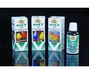 Quiko Med Liquid is a supplément with a special origan extrait for birds in Liquid form, for canaries, racing pigeons and chickens - To strengthen the immunity system, 30ml