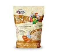 Quiko Rusk 1Kg - Additif Alimentaire spécial pour humidifier Les Aliments pour œufs, Les Aliments d'élevage & Mous pour Oiseaux d'ornement & Pigeons Voyageurs