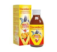 Quiko VitacombexV jus multivitaminé 125ml - pour Oiseaux d'ornement, & Poules - pour Un apport Optimal en vitamines - pour la prévention des carences vitaminiques chez Les Oiseaux