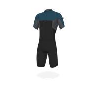 Quiksilver 2/2mm Prologue Springsuit SS BZ - Combinaison de surf homme Midnight Turquoise XL