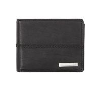 Quiksilver Portefeuille Stitchy 3 – Accessoire de voyage à triple pli – Homme Noir S