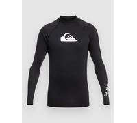 Quiksilver All Time Long Sleeve Rash Guard Noir S Homme