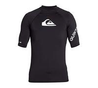 Quiksilver All Time Uv Short Sleeve Rash Guard Noir M Homme
