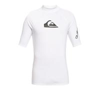 Quiksilver Eqywr03358 All Time Short Sleeve Rash Guard Blanc L Homme