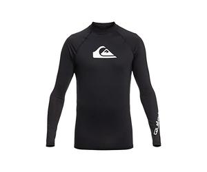 Quiksilver - All Time Rashguard Surf Tee pour Homme - Anthracite - XXL