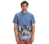 Quiksilver Apero Classic Engineered - Chemise à Manches Courtes - Homme - M - Bleu