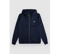 Quiksilver Garçon Basic Hood Zip Youth Pullover Sweater, Navy Blazer, 8 Ans EU