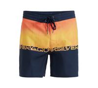QUIKSILVER Boardshorts 'Everyday 16' marine / jaune / mandarine, Taille M-L