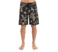 QUIKSILVER Boardshorts 'Highline Arch 19' beige / kaki / vert foncé, Taille S