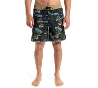 Quiksilver Surfsilk Scallop 18´´ Swimming Shorts Noir 36 Homme